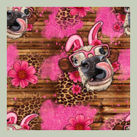 Easter Heifer With Bunny Ears Seamless Pattern Classic Tee | Teevron