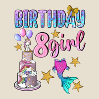 Birthday Girl 8 Urban Heavy Tee | Teevron