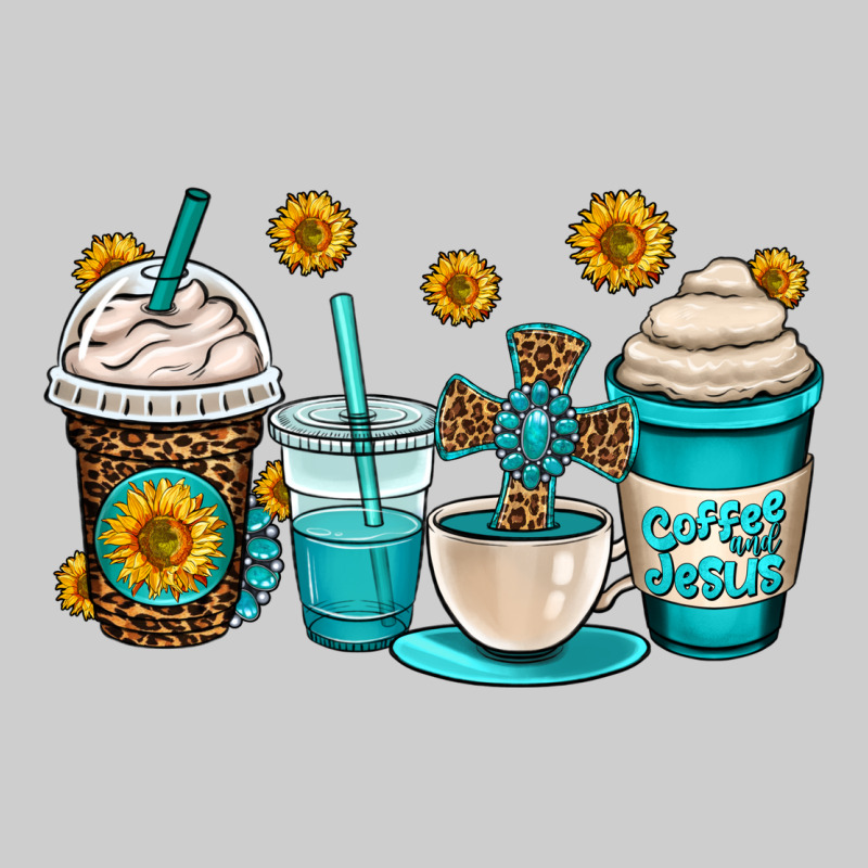 Jesus Coffee Cups Premium Tee by OliviaCreatesArt | Teevron