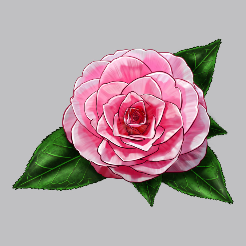 Camellia Flower Long Sleeve Tee by LillyAllenDesigns | Teevron