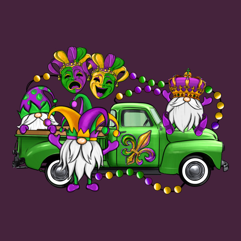 Mardi Gras Gnomes Truck Premium Tee by OliviaCreatesArt | Teevron