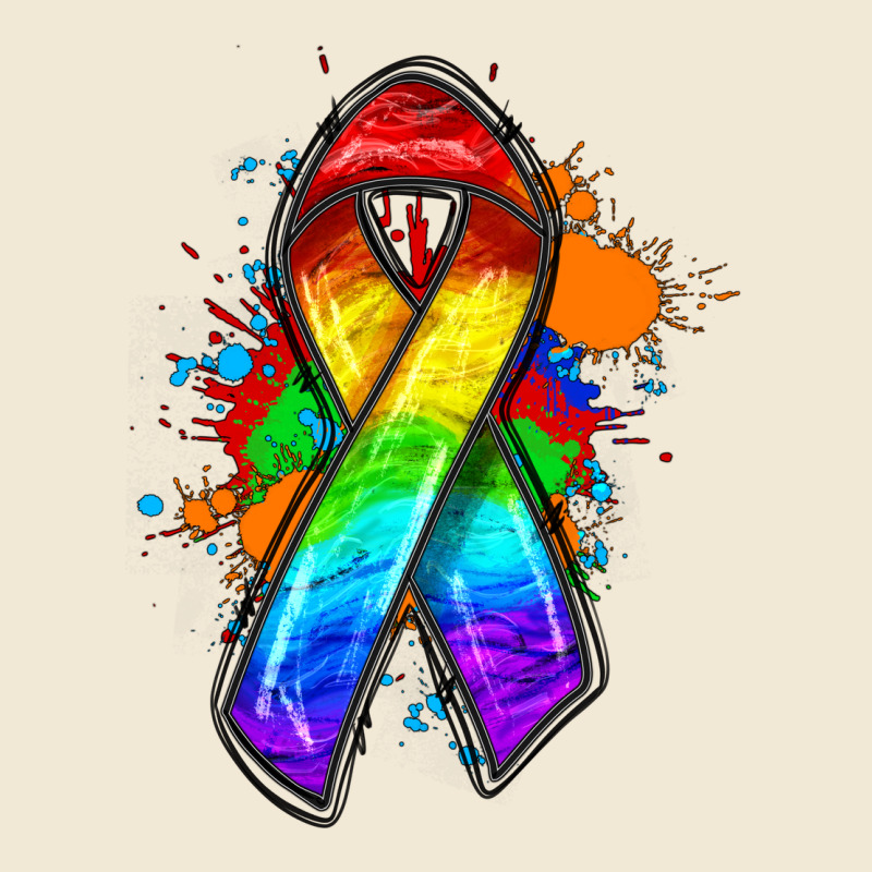 Pride Ribbon Ladies Tee by FaDigitalArtStudio | Teevron