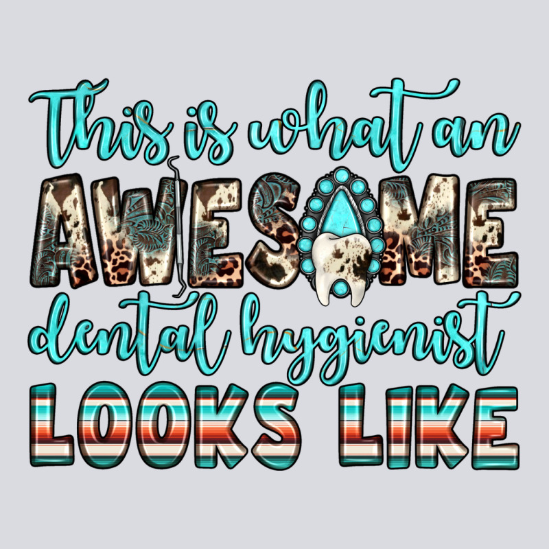 This Is What An Awesome Dental Hygienist Looks Like Zipper Hoodie by JahusDesignShop | Teevron
