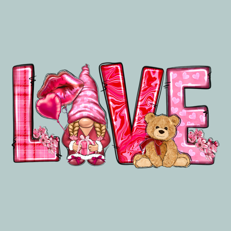 Love With Gnome Valentine's Day Heavy Core Tee by HowdyJamesFarm | Teevron