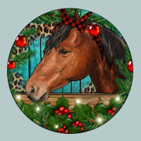 Western Horse Christmas Heavy Core Tee | Teevron