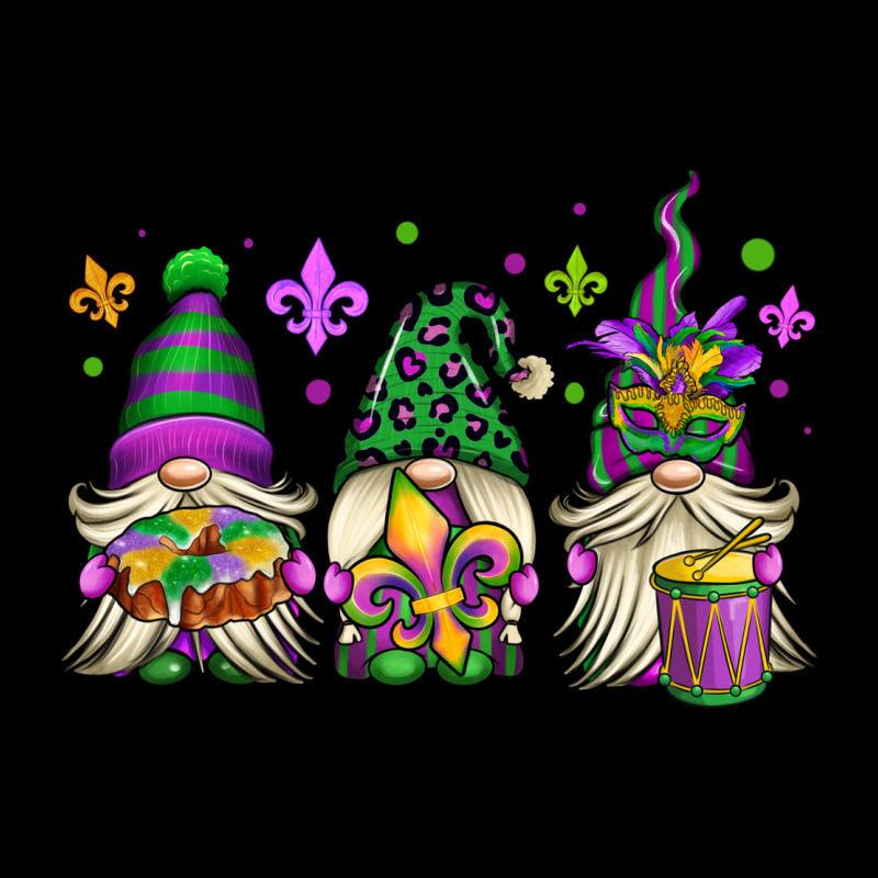 Mardi Gras Gnomes Premium Tee by OliviaCreatesArt | Teevron
