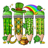 st. patrick's day teacher pencils | Teevron