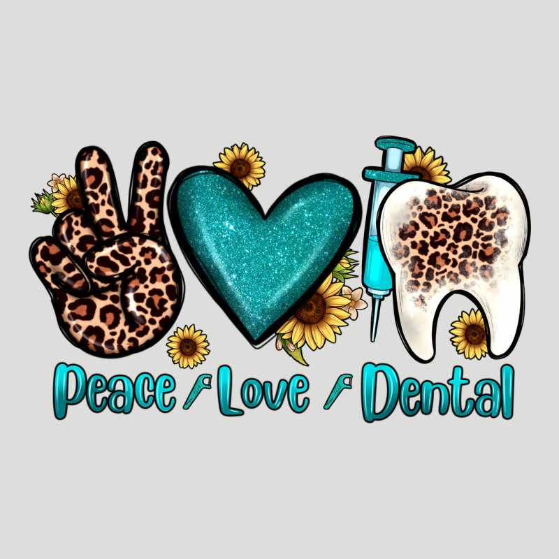 Peace Love Dental Zipper Hoodie by JahusDesignShop | Teevron