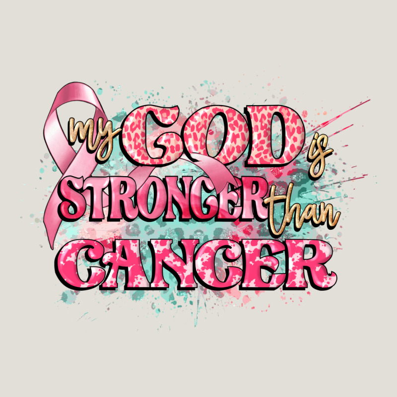 My God Is Stronger Than Cancer Heavy Core Tee by CowGirlArtShop | Teevron