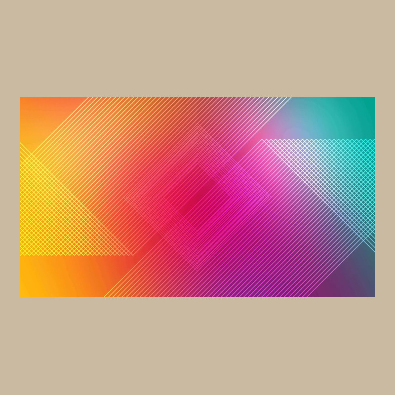 Multicolor Abstract Lines Long Sleeve Tee by chombo | Teevron