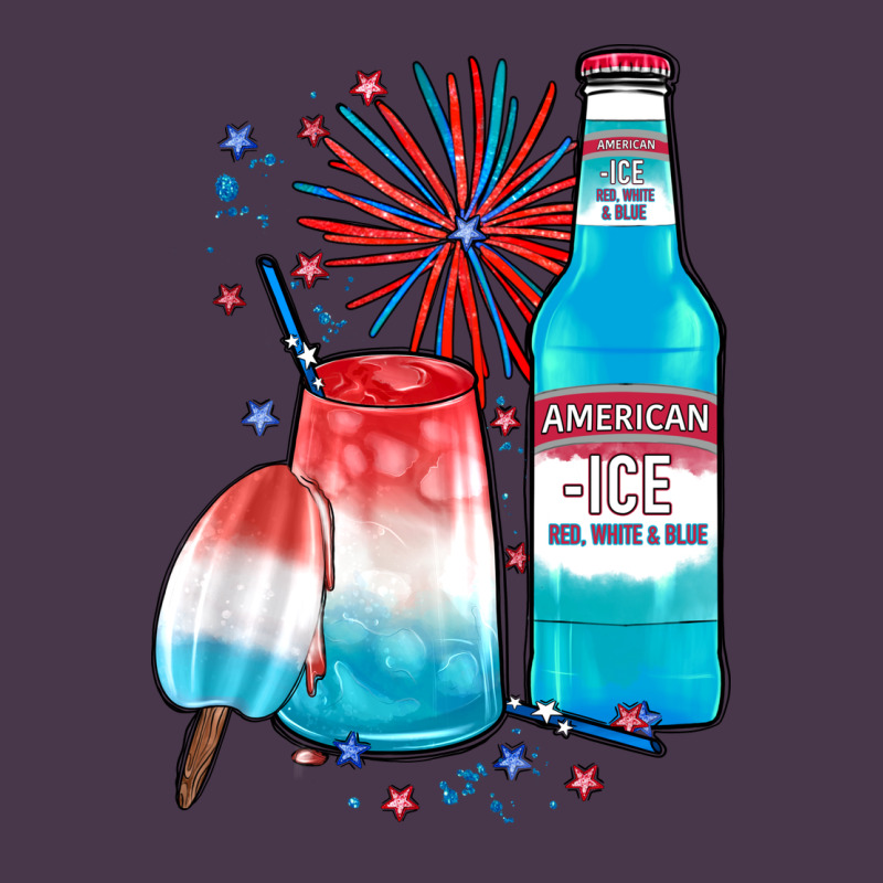 Th Of July Drinks, American Ice Heavyweight Hoodie by JahusDesignShop | Teevron
