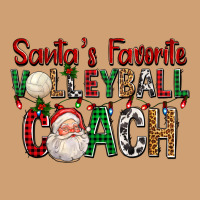Santa's Favorite Volleyball Coach For Christmas Vintage Tee | Teevron