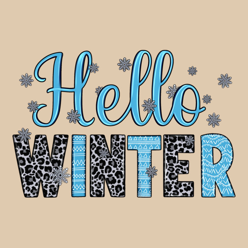 Hello Winter Heavyweight Sweatshirt by JahusDesignShop | Teevron