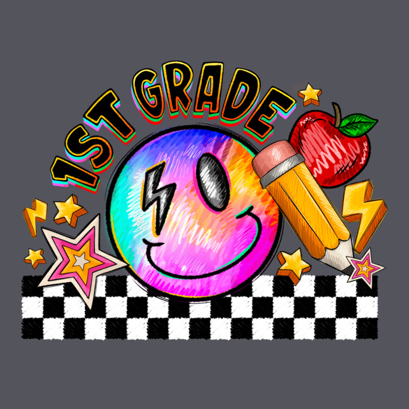 1st Grade Vintage Hoodie by CowhideDigitalArt | Teevron
