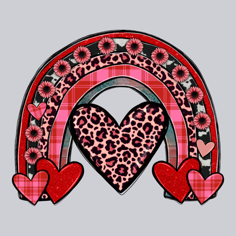 Valentines Heart Rainbow Heavyweight Sweatshirt by JahusDesignShop | Teevron