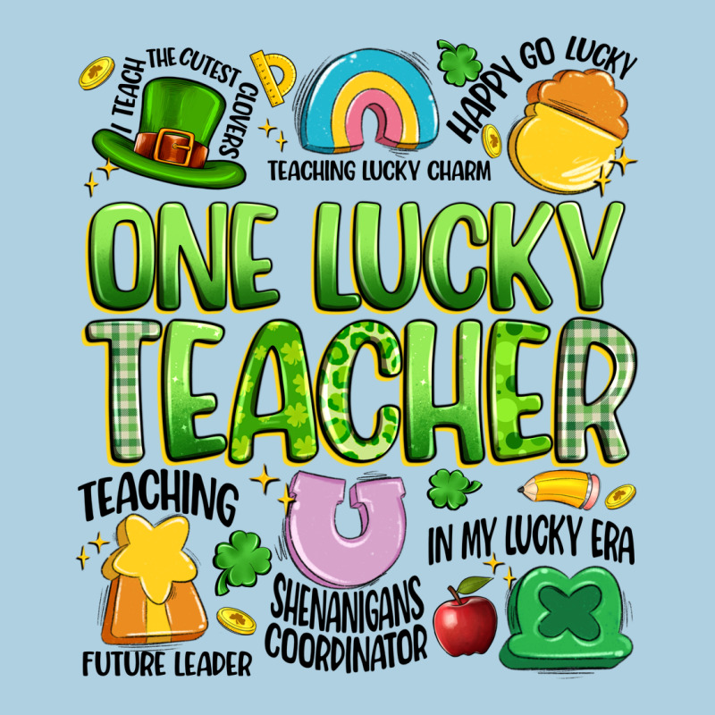 One Lucky Teacher Lucky Charm Premium Hoodie by Artiststas | Teevron