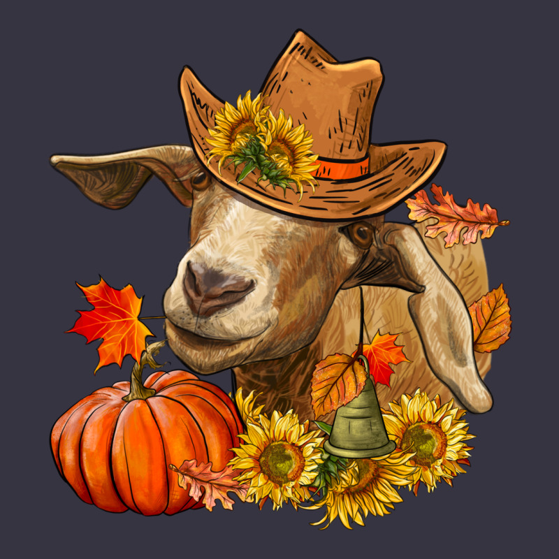 Fall Goat Vintage Hoodie by LillyAllenDesigns | Teevron