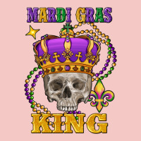 Skull Mardi Gras King Urban Heavy Tee | Teevron