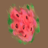 Watermelon Glitter Watercolor Brushstrokes Patch Premium Tee | Teevron