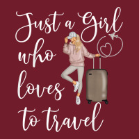Just A Girl Who Loves To Travel Traveling Women Nomad T Shirt Zipper Hoodie | Teevron