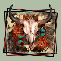 Western Bull Skull Urban Heavy Tee | Teevron
