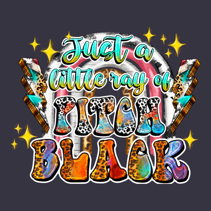 Just A Little Ray Of Pitch Black Vintage Hoodie by CowhideDigitalArt | Teevron