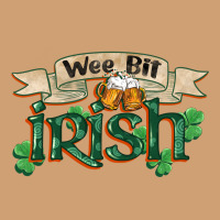 Wee Bit Irish St Patrick's Day Vintage Tee | Teevron