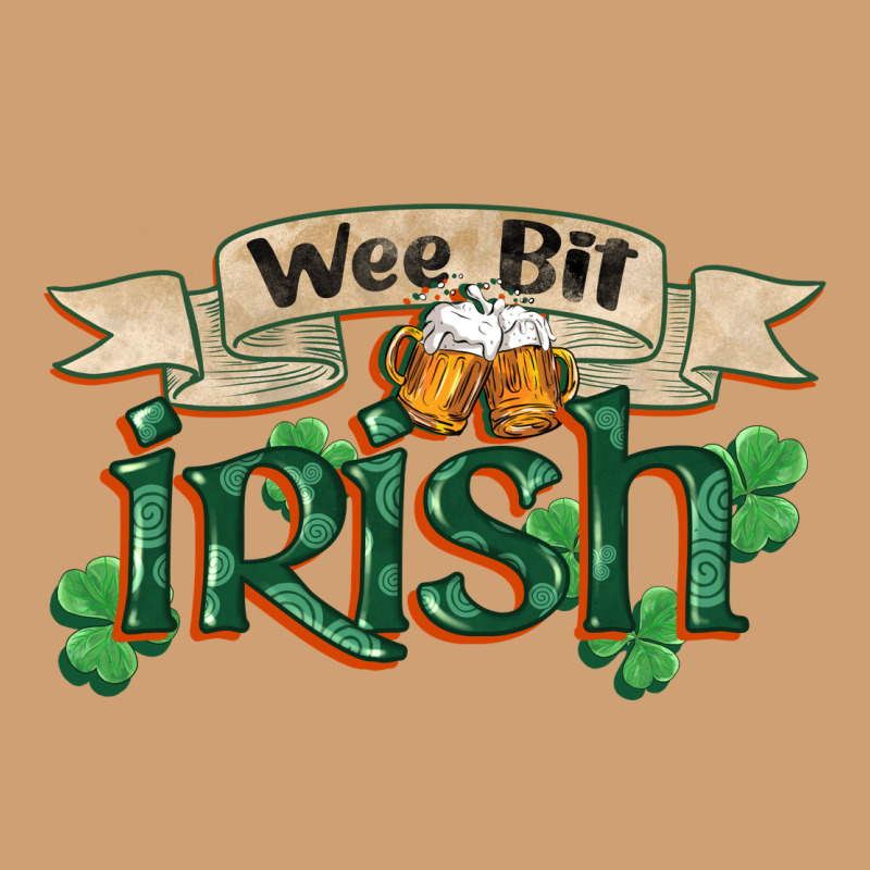 Wee Bit Irish St Patrick's Day Vintage Tee by FaDigitalArtStudio | Teevron