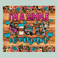 I'm A Simple Woman Zipper Hoodie | Teevron