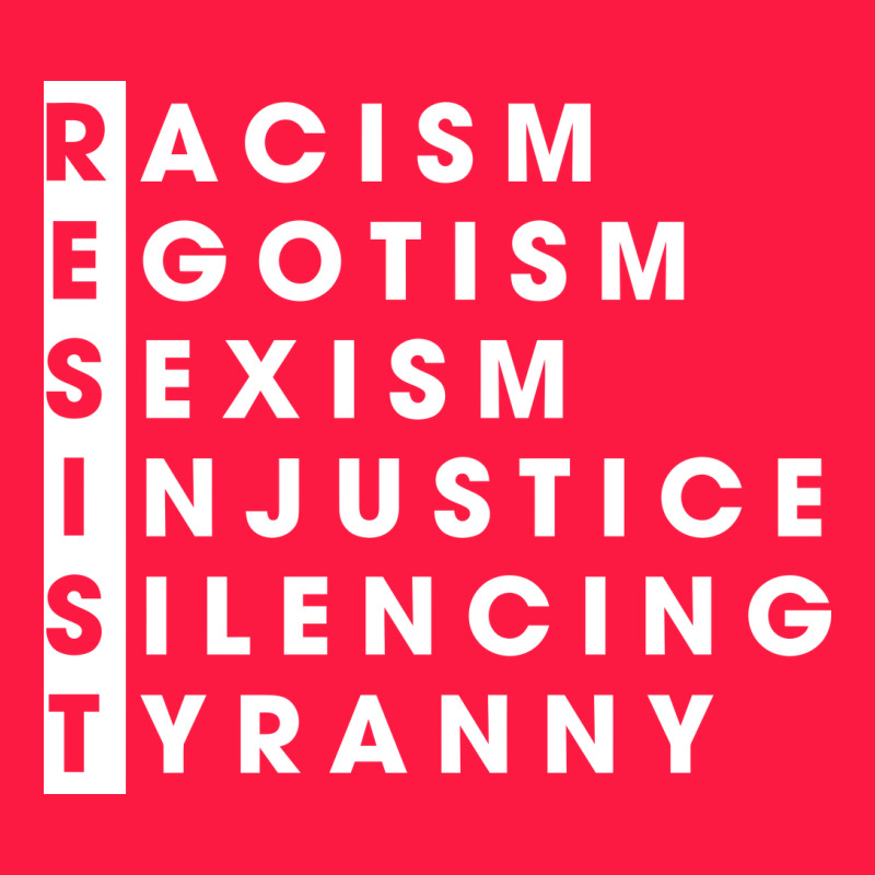 Resist   Political Resistance Zipper Hoodie by baoMotion | Teevron