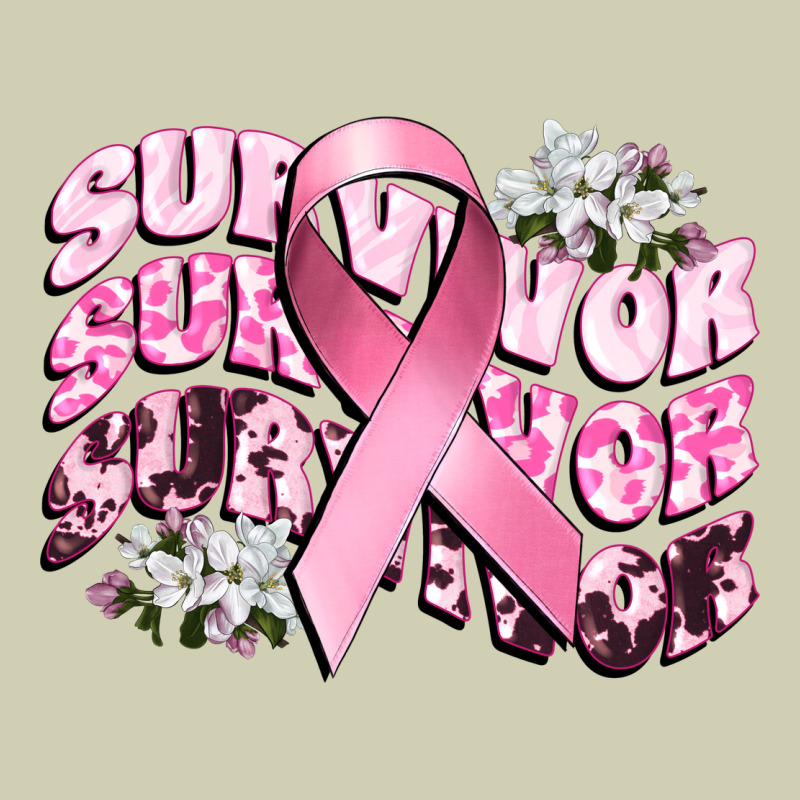 Survivor Breast Cancer Heavy Core Tee by CowGirlArtShop | Teevron