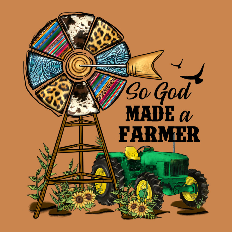 So God Made A Farmer Heavyweight Hoodie by JahusDesignShop | Teevron