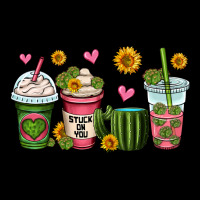Stuck On You Cactus Coffee Cups Premium Tee | Teevron