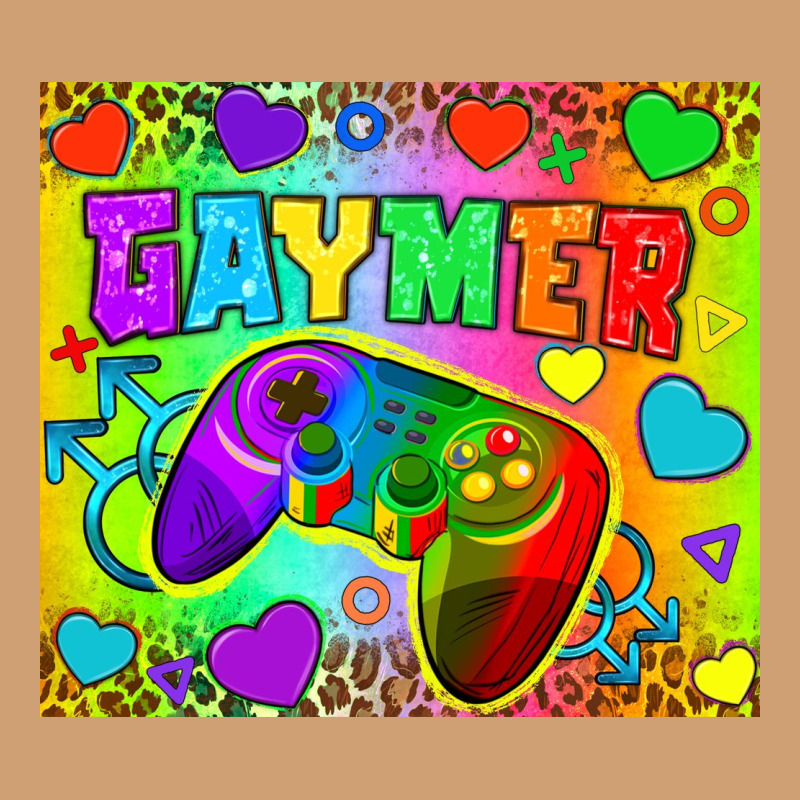 Lgbtq+ Gaymer With Hearts Tumbler Vintage Tee by BundleAndBundleShop | Teevron