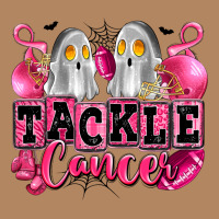 Tackle Cancer With Ghosts Playing Football Long Sleeve Tee | Teevron