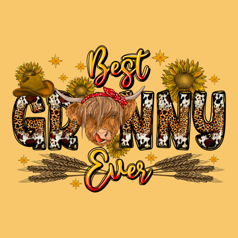 Best Granny Ever Western Theme Vintage Hoodie by CowhideDigitalArt | Teevron