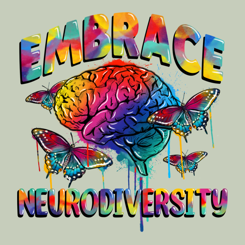 Embrace Neurodiversity Autism Ladies Tee by FaDigitalArtStudio | Teevron