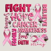 Cancer Awareness Fight Believe Hope Survive Heavy Core Tee | Teevron