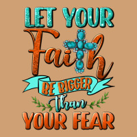 Let Your Faith Be Bigger Than Your Fear Vintage Tee | Teevron