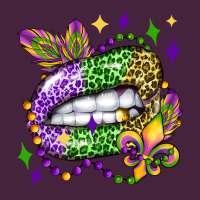 Mardi Gras Lip Olivia Premium Tee | Teevron