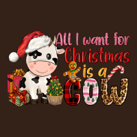 All Want For Christmas Is A Cow Heavy Core Tee | Teevron