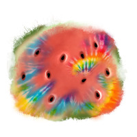 tie die watermelon | Teevron
