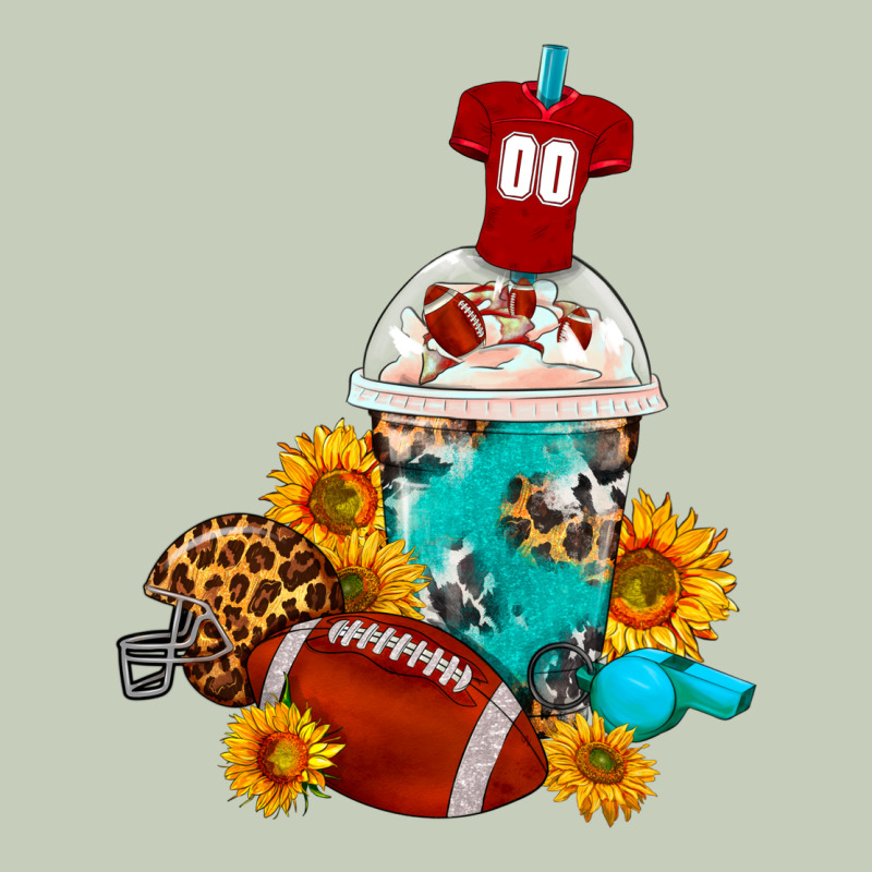 Football Frappe Coffee Ladies Tee by FaDigitalArtStudio | Teevron