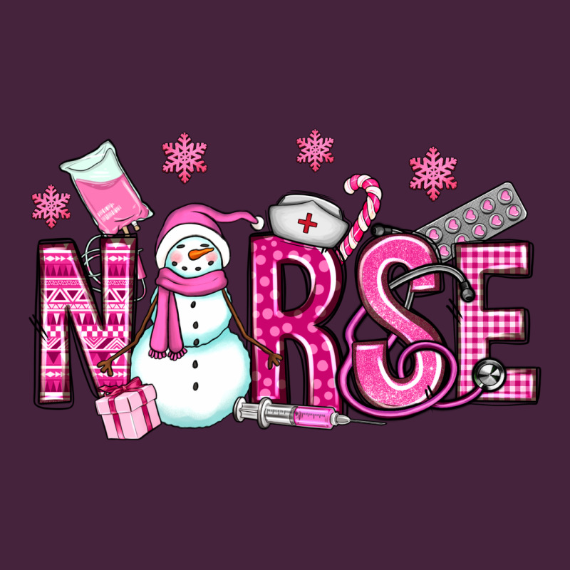 Nurse Pink Christmas Premium Tee by OliviaCreatesArt | Teevron