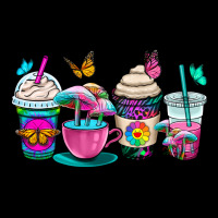 Tie Dye Coffee Cups Premium Tee | Teevron