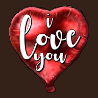 I Love You Heart Balloon Valentine's Day Heavy Core Tee | Teevron