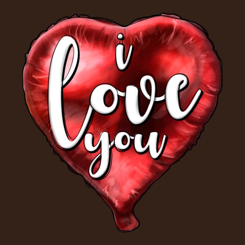 I Love You Heart Balloon Valentine's Day Heavy Core Tee by HowdyJamesFarm | Teevron