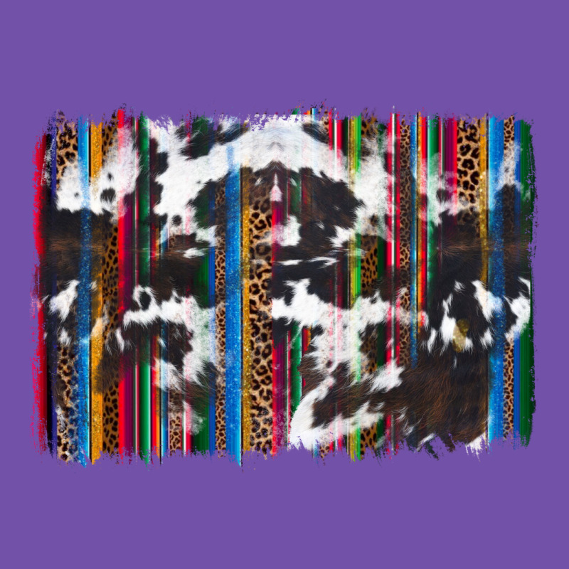 Cowhide, Leopard Serape Backgraund Premium Sweatshirt by JahusDesignShop | Teevron