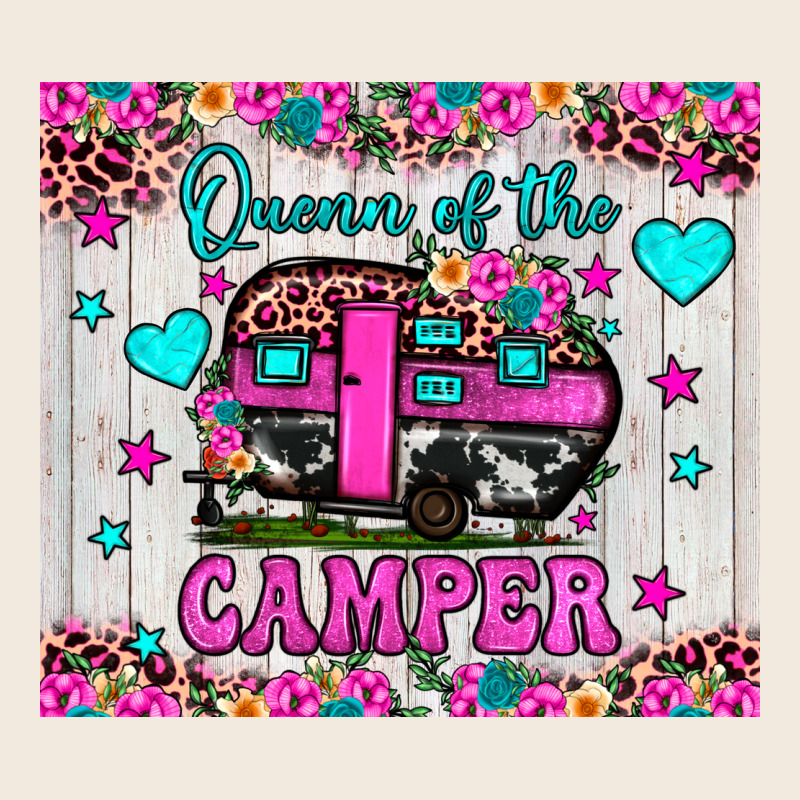 Queen Of The Camper Zipper Hoodie by JahusDesignShop | Teevron