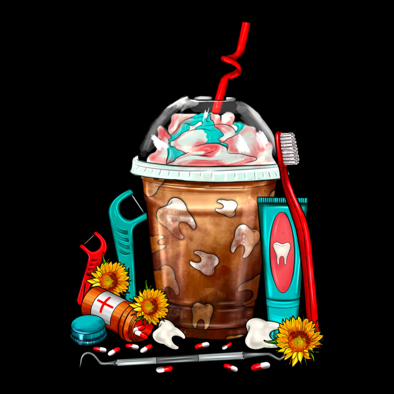 Dentist Frappe Coffee Ladies Tee by FaDigitalArtStudio | Teevron